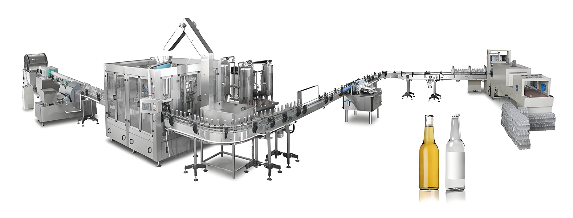 含汽米酒灌装生产线